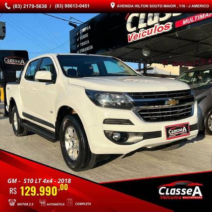 CHEVROLET S10 2.5 LT 4X4 CD 16V FLEX 4P AUTOMÁTICO